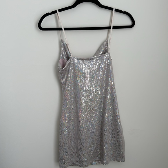 Thirty Thirty Metallic Sparkling Concert Dress, size:M - Picture 4 of 6